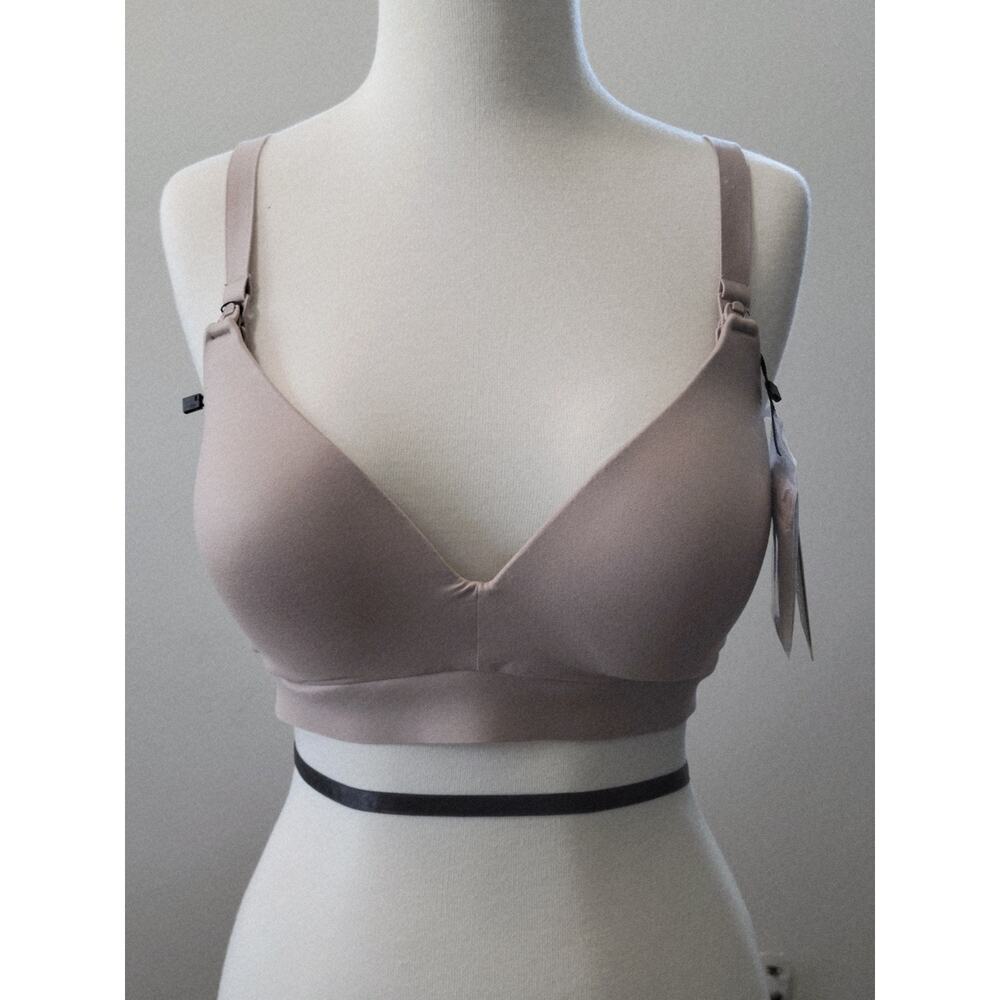Kindred Bravely Sublime Hands Free Pumping Nursing Bra Size XL Lilac Stone - Picture 3 of 13